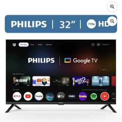 32” Philips HD Google Smart TV