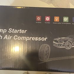 Jump Starter with Air Compressor