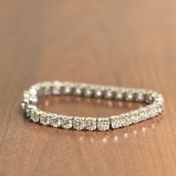 GRA Certified Moissanite Bracelet