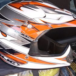 Original Hjc Fullface Size Youth XXL Motorcross Helmet With Storage Bag
