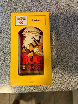 Pokemon Arcanine Tumbler