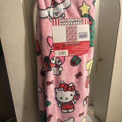 Hello Kitty Christmas blankets 
