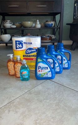 Purex, Charmin, Softsoap, Gain