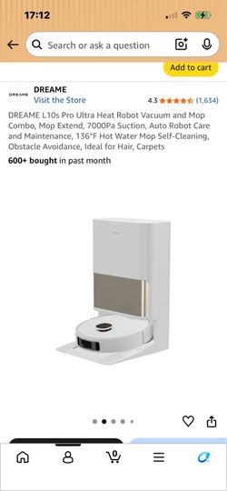 Dream Roomba Robot Sweep & Mop