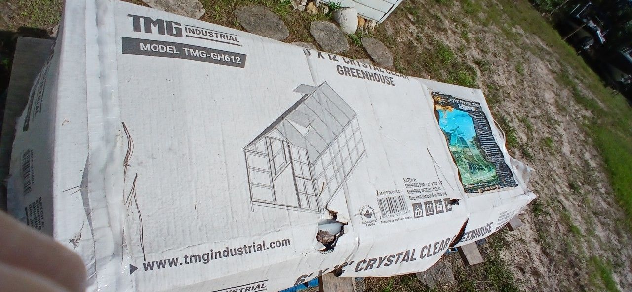 Green House, Greenhouse NEW IN BOX TMG Crystal Clear Greenhouse, Jardin, Casista, Invernadero, Shed, She Shed, Man Cave