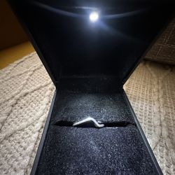 Polished Pandora Wave Ring 
