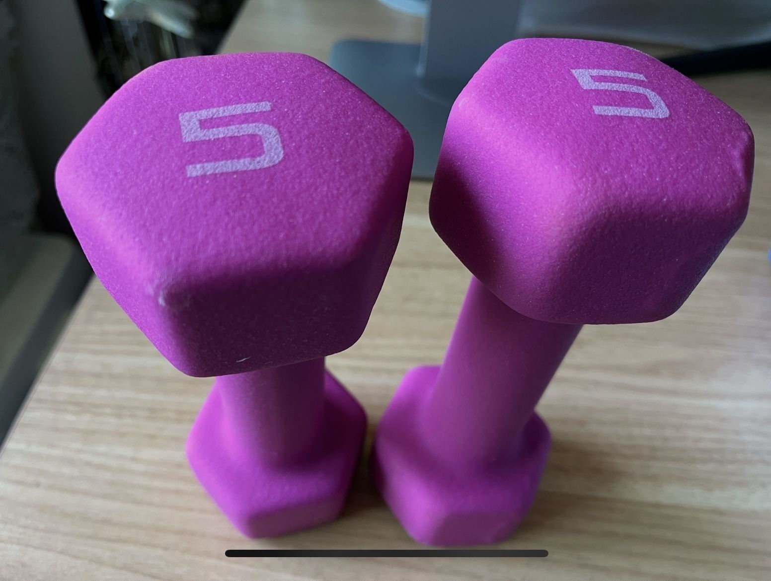 Pair of 5 lb Dumbbells
