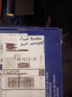 Jeep brake pads