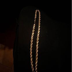 Gold Rope Chain 10K