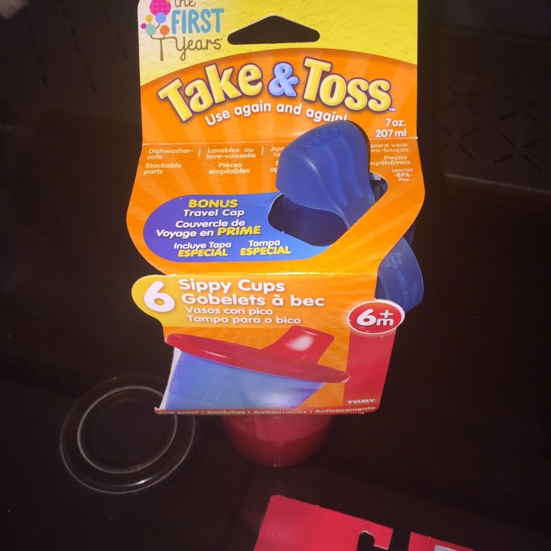 Take & Toss cups, 6 pack