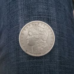 1878 CC MORGAN SILVER DOLLAR SCARCE TOUGHER DATE BEAUTIFUL CRISP SHARP FEATURES