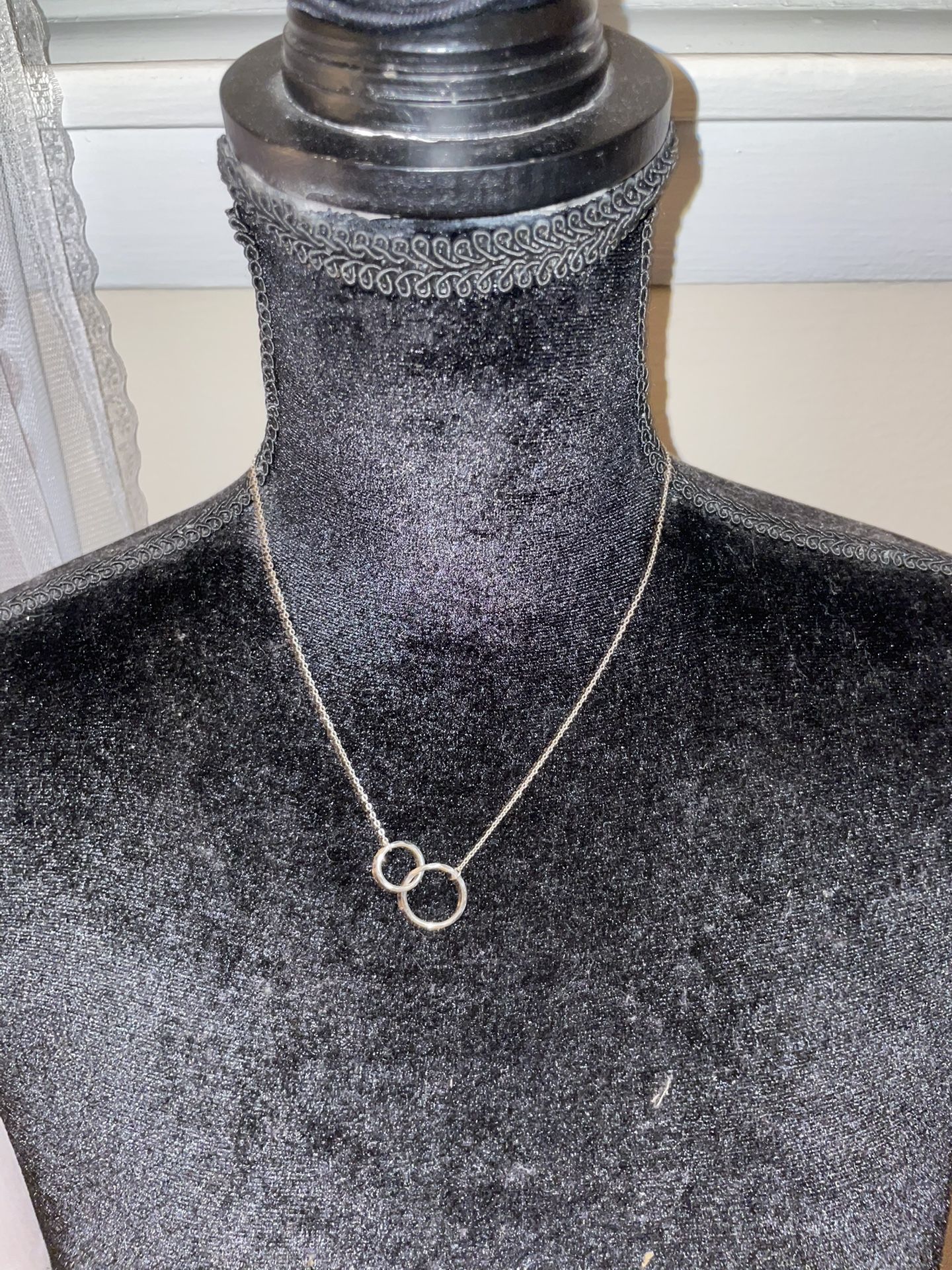 Mother Daughter Necklace Infinity Charm Does Not Come Off