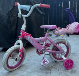 Princess Training Wheels Bike
