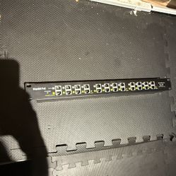 Rack Mount Poe Injector Switch 12 Port
