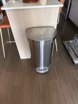 Simply Human Stainless Steel Garbage Can - 2