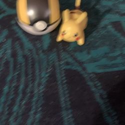 Pokeball And Pikachu 