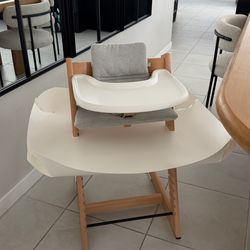 Stokke Tripp Trapp® High Chair, Cushion, Newborn, Tray + CATCHY
