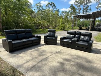 Couch, Love Seat & Recliner Set