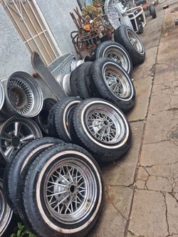 14" CRAGAR STARWIRE WHEELS!! 1100$ OR TRADE