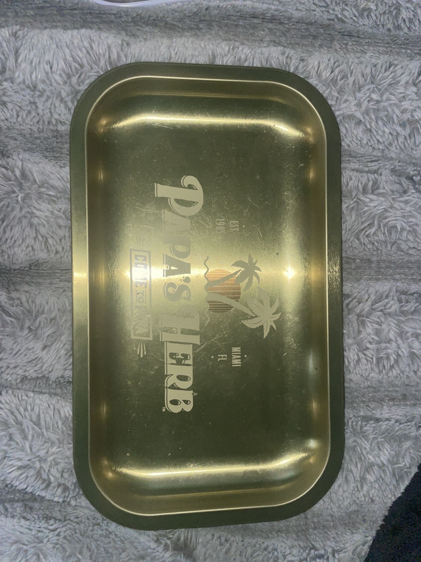 Rolling tray