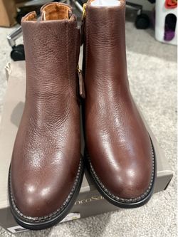 Brown Leather Boots