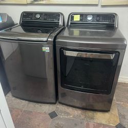 💯💯LG SET STEAM WASHER END GAS DRYER XL 👌 WE DELIVER 