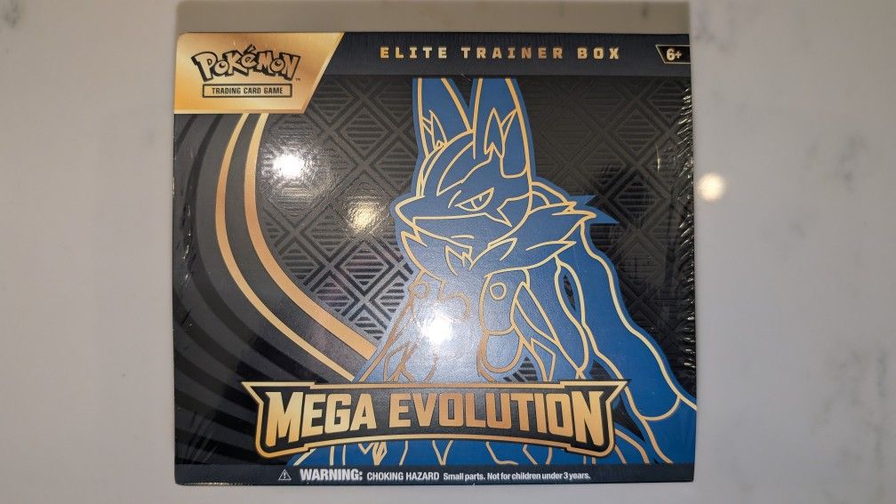 Pokemon TCG - Mega Evolution Elite Trainer Box - Mega Lucario