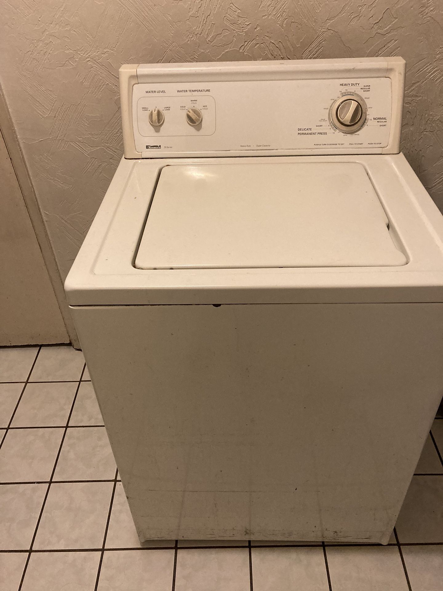 Kenmore 70 Series Washer