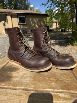 JK Forefront 8” Brown Safety Toe Size 10EE