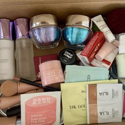 Assorted Make Up And Skin Care Products 