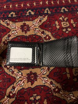 Sleek Carbon Fiber Money Clip Wallet with Card Holder