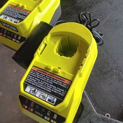 RYOBI 18V CHARGER EACH
