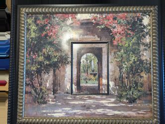 Resurgam - Flowered Doorway Wall Art