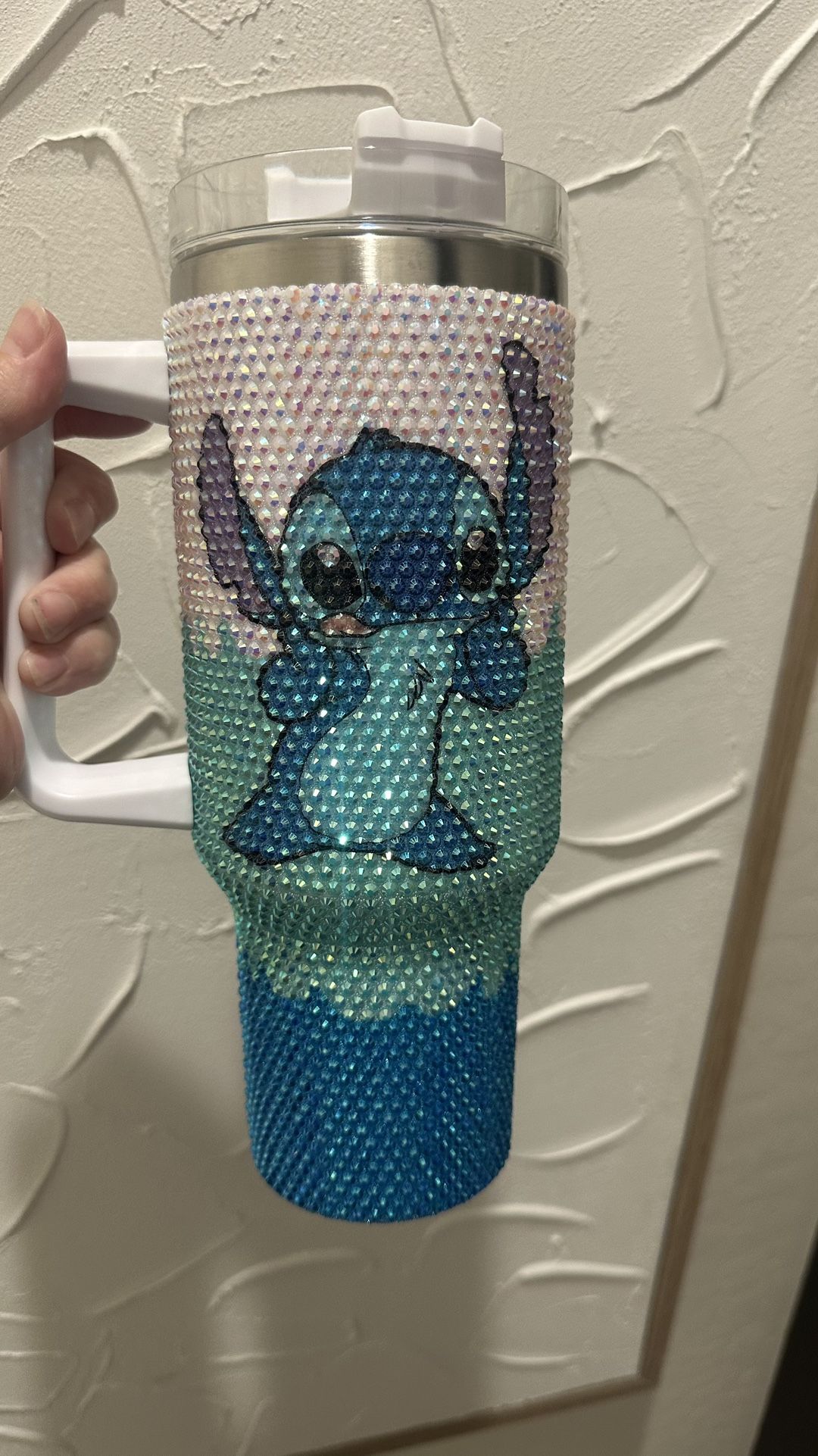 BRAND NEW STITCH RHINESTONE CUP
