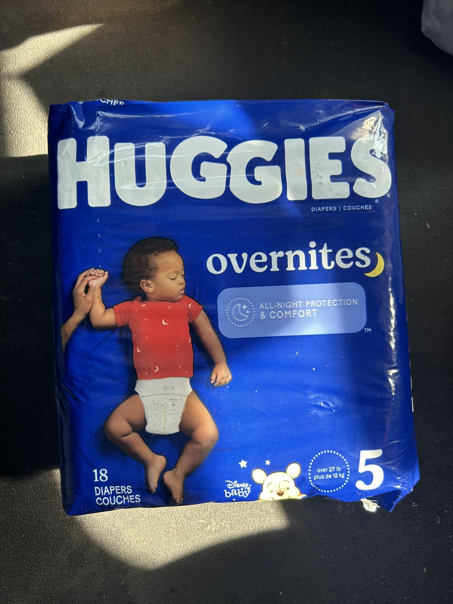 Huggies Overnites Diaper Size. 5