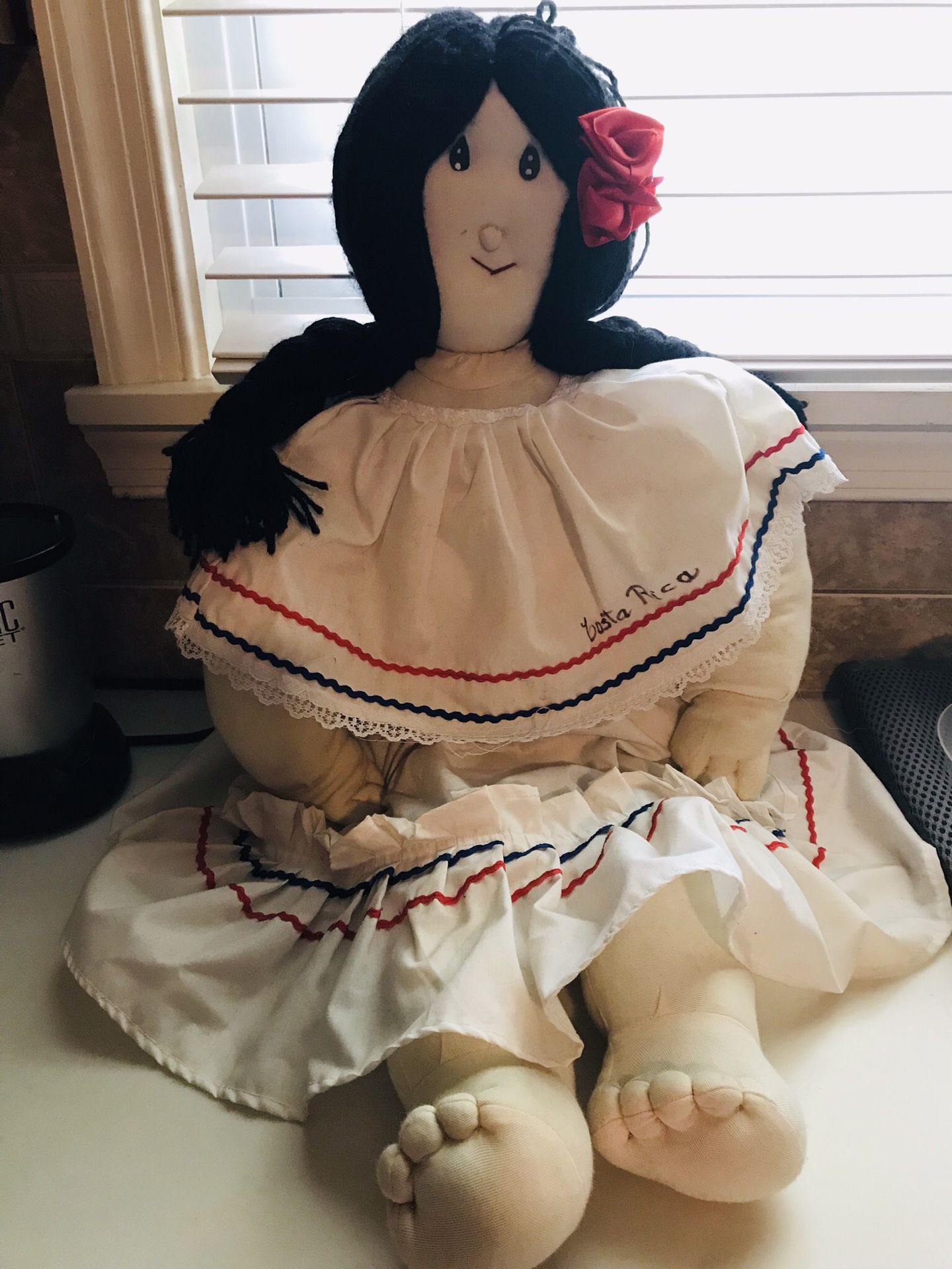 30 inch hand-made Costa Rican Doll.