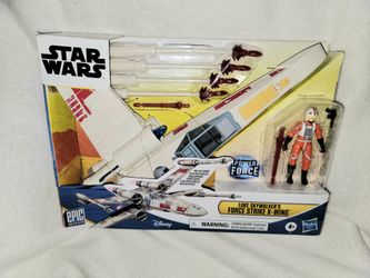 STAR WARS LUKE SKYWALKER FORCE STRIKE X-WING WITH FIGURE NEW IN BOX--PRICE IS FIRM