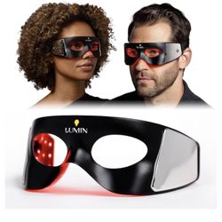 Luminator LED Eye Mask for Men and Women Skincare - Anti-Aging, Boost Collagen, Reduce Dark Circles & Wrinkles, Red Light Therapy for Under-Eye Treatm