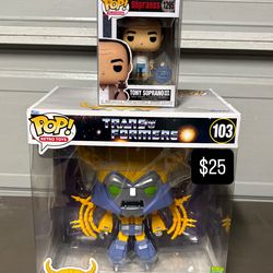 Transformers/Dc/Sonic/ Funko pop lots