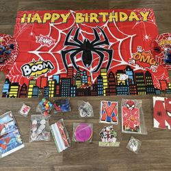 Spiderman Party Decorations 