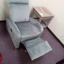 Grey Recliner Chair 