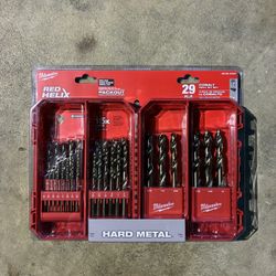 Milwaukee Cobalt Red Helix Drill Bit Set for Drill Drivers (29-Piece) 