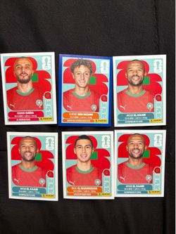 Morocco panini sticker fifa