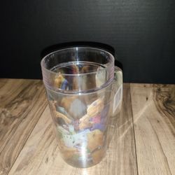 Vintage 1991 Joe Camel Plastic Sealed Mug 6½" Tall Poker Scene New