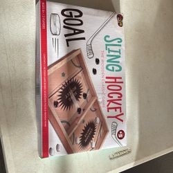 Sling hockey the wooden classic game new