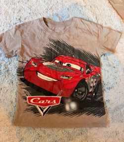 Disney Pixar McQueen t shirt boy 4 years