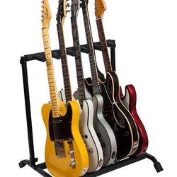 Folding 5  Guitar Stand