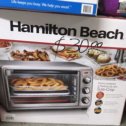 Hamilton Beach Sure-Crisp Air Fryer Toaster Oven for Sale in Miami, FL -  OfferUp