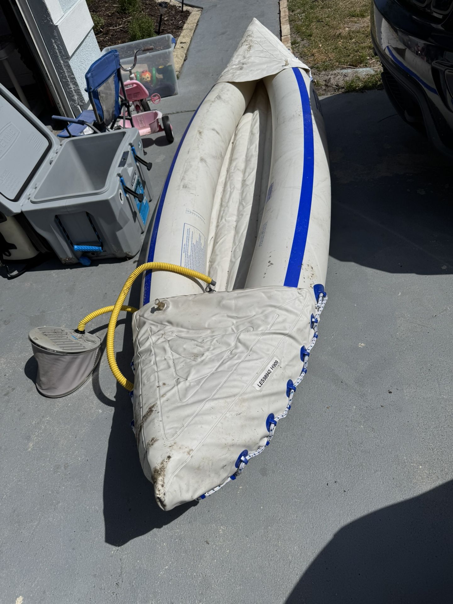Sea Eagle Se 330 Inflatable Kayak . Great Time To Get It For Summer.