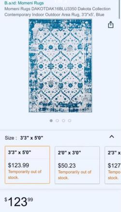 Area Rug - Brand New - Originally $124 - Feel Free to Ask Questions